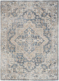 nourison astra machine washable asw12 grey blue rug