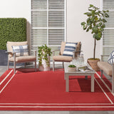 nourison nourison essentials nre02 brick ivory rug