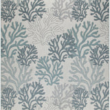 nourison garden oasis goa05 blue rug