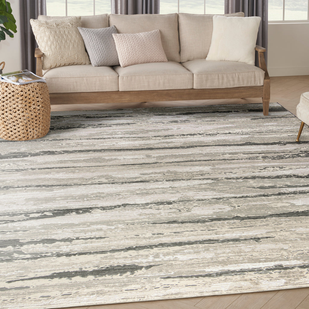 nourison sustainable trends sut03 ivory multicolor rug