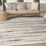 nourison sustainable trends sut03 ivory multicolor rug
