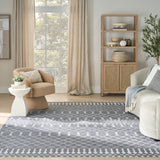 nourison astra machine washable asw10 denim rug
