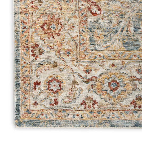 nourison sahar shr03 blue rug