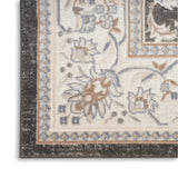 nourison serenity home srh02 ivory grey blue rug