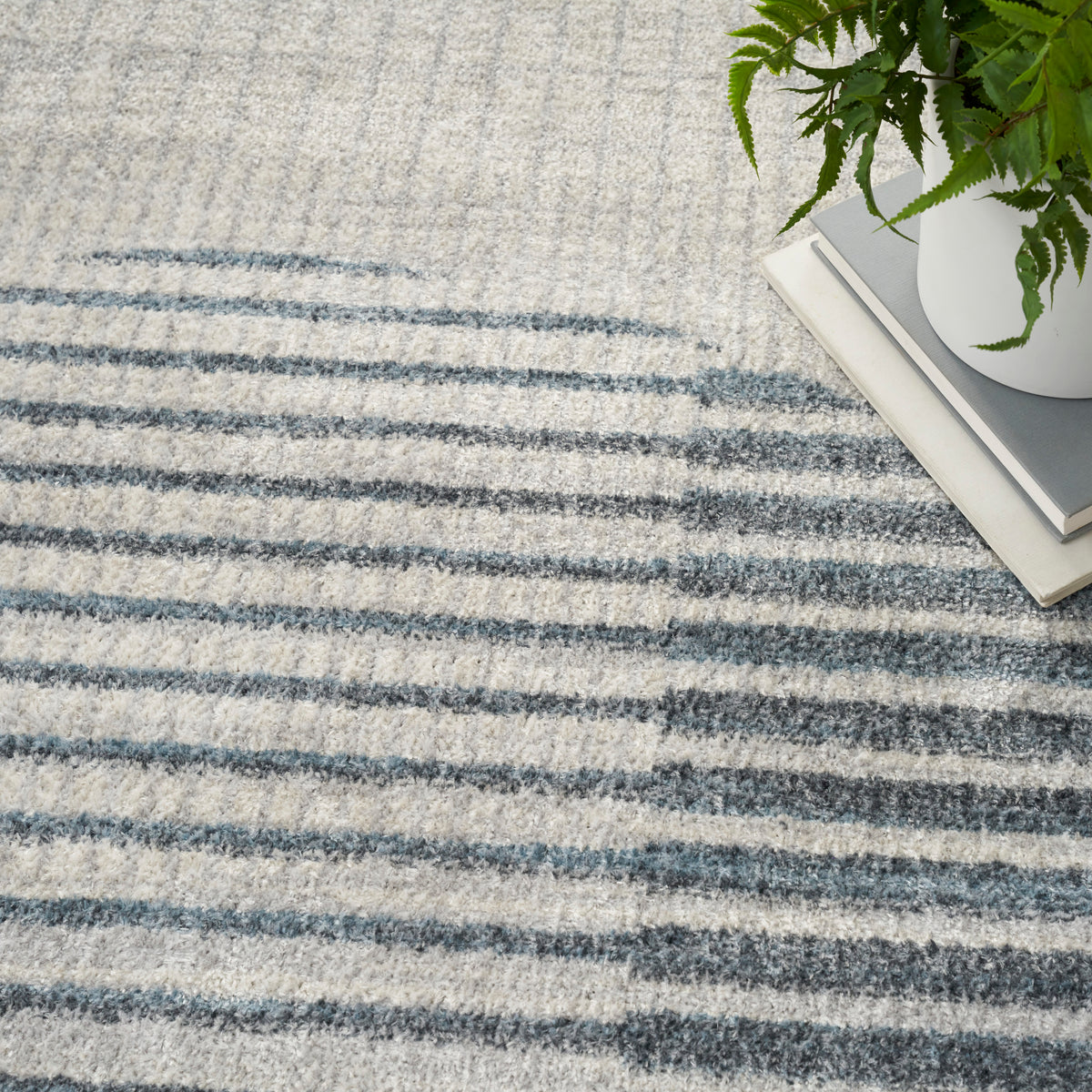 nourison astra machine washable asw03 ivory blue rug