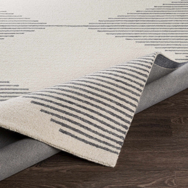 Hauteloom Clapham CLAP Charcoal Hand Tufted Wool Rug