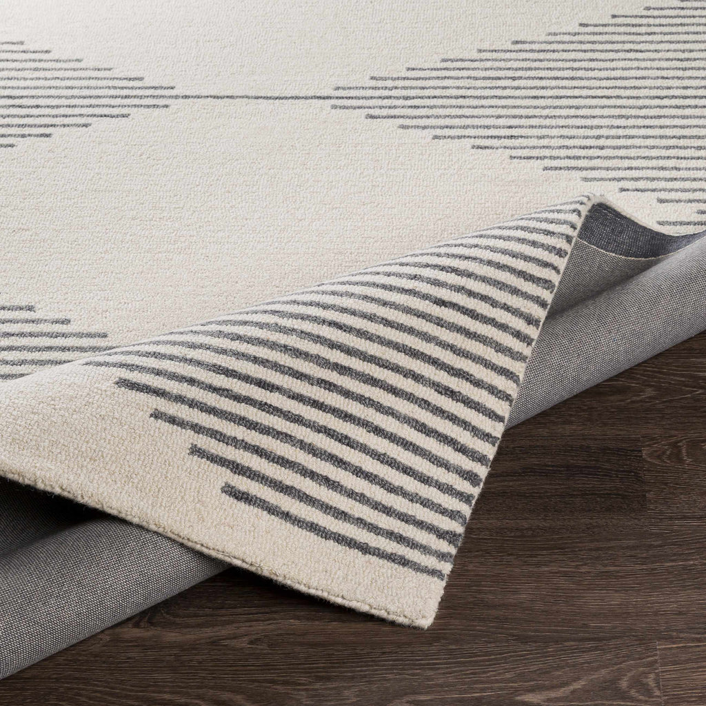 Hauteloom Clapham CLAP Charcoal Hand Tufted Wool Rug