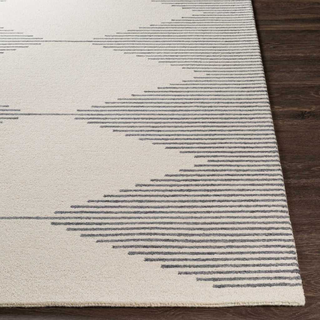 Hauteloom Clapham CLAP Charcoal Hand Tufted Wool Rug