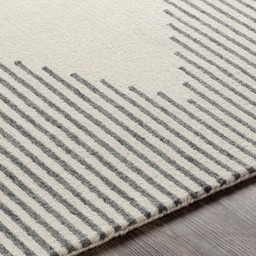 Hauteloom Clapham CLAP Charcoal Hand Tufted Wool Rug