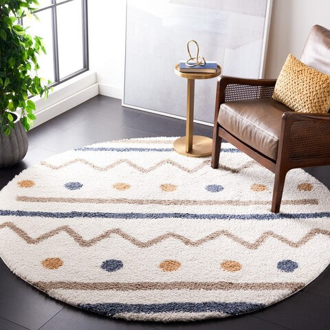 safavieh clearance calico shag clc106a ivory rug