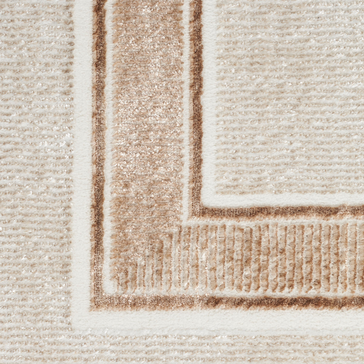 nourison glitz glz08 ivory cream rug