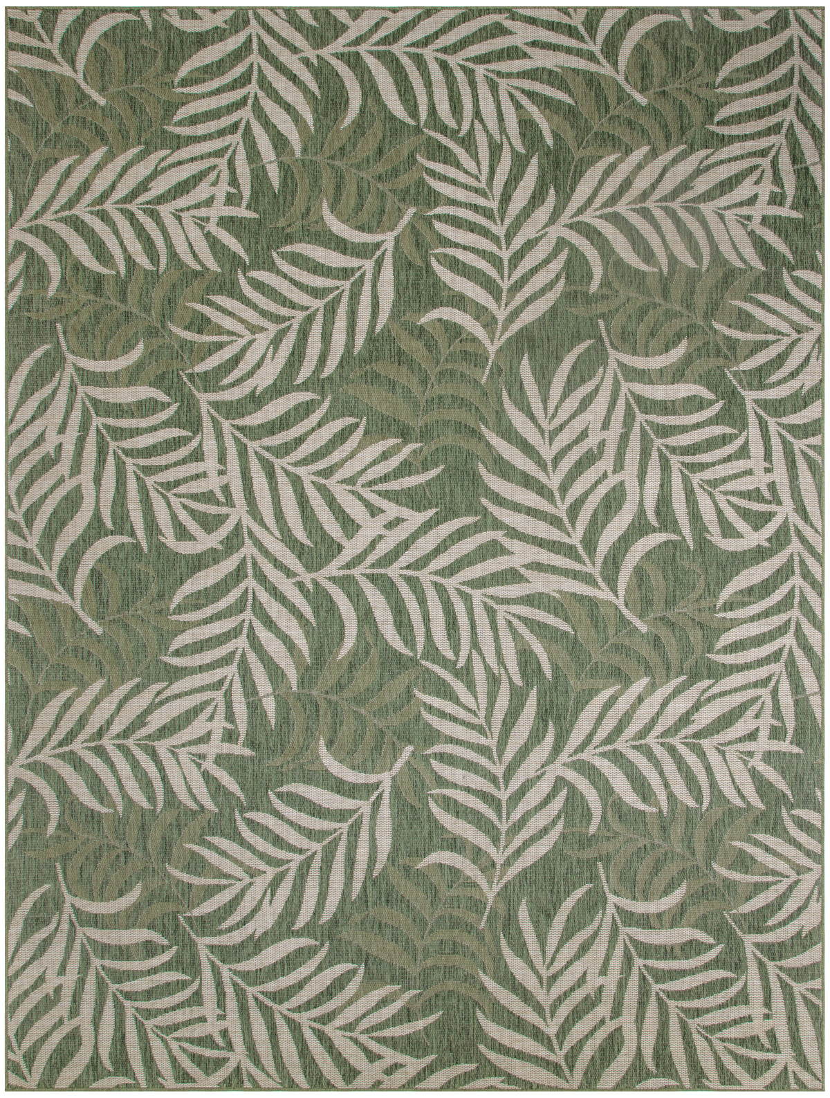 nourison garden oasis goa01 green ivory rug
