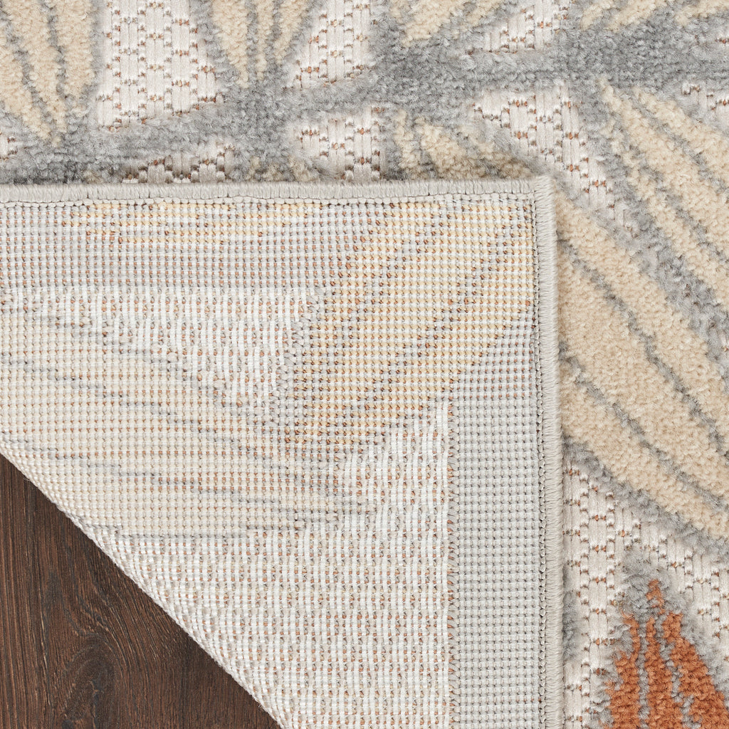 nourison aloha alh18 blue mocha rug