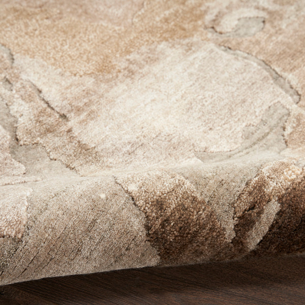 nourison silk shadows sha24 beige silver rug