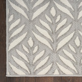 nourison aloha alh35 grey rug