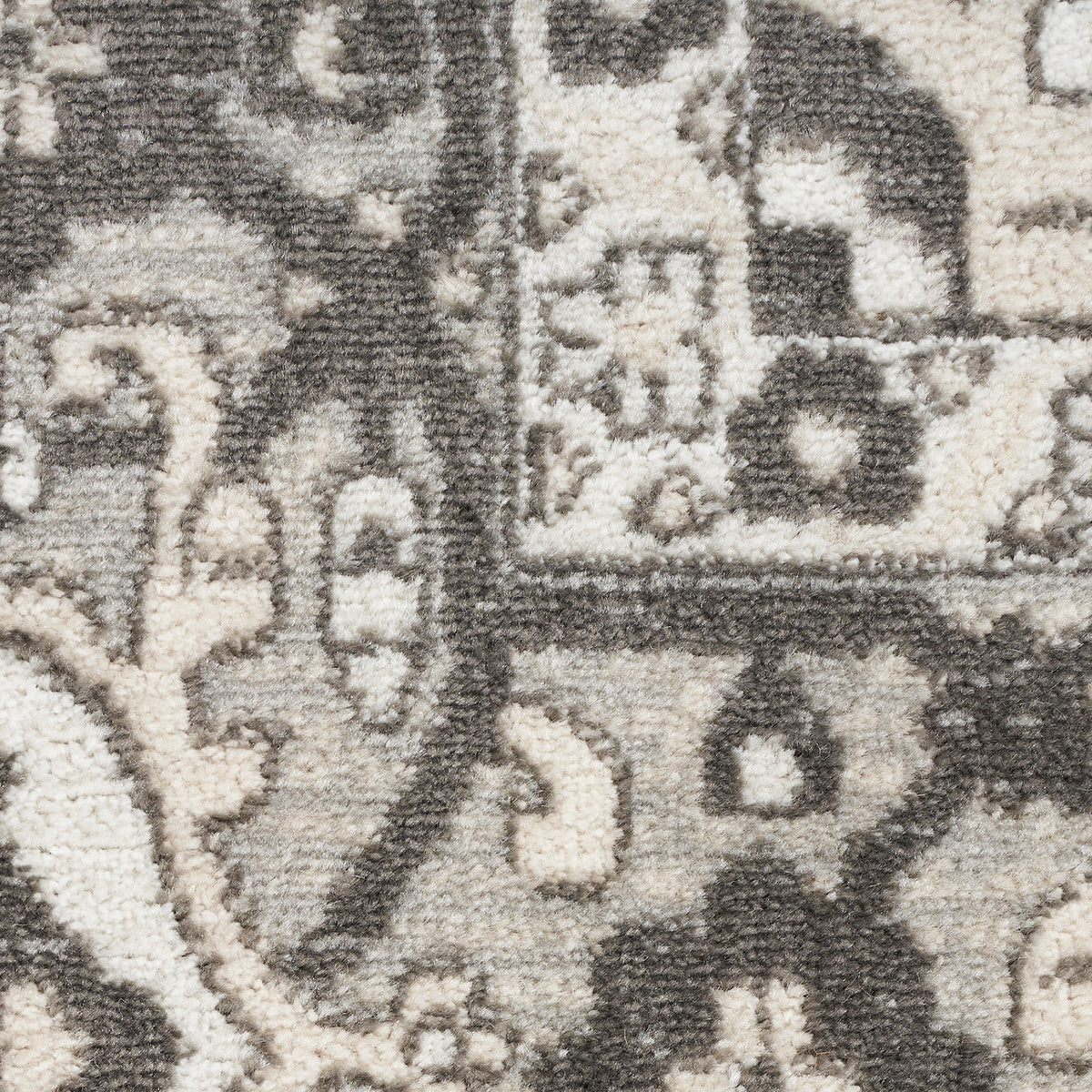 nourison quarry qua05 grey rug