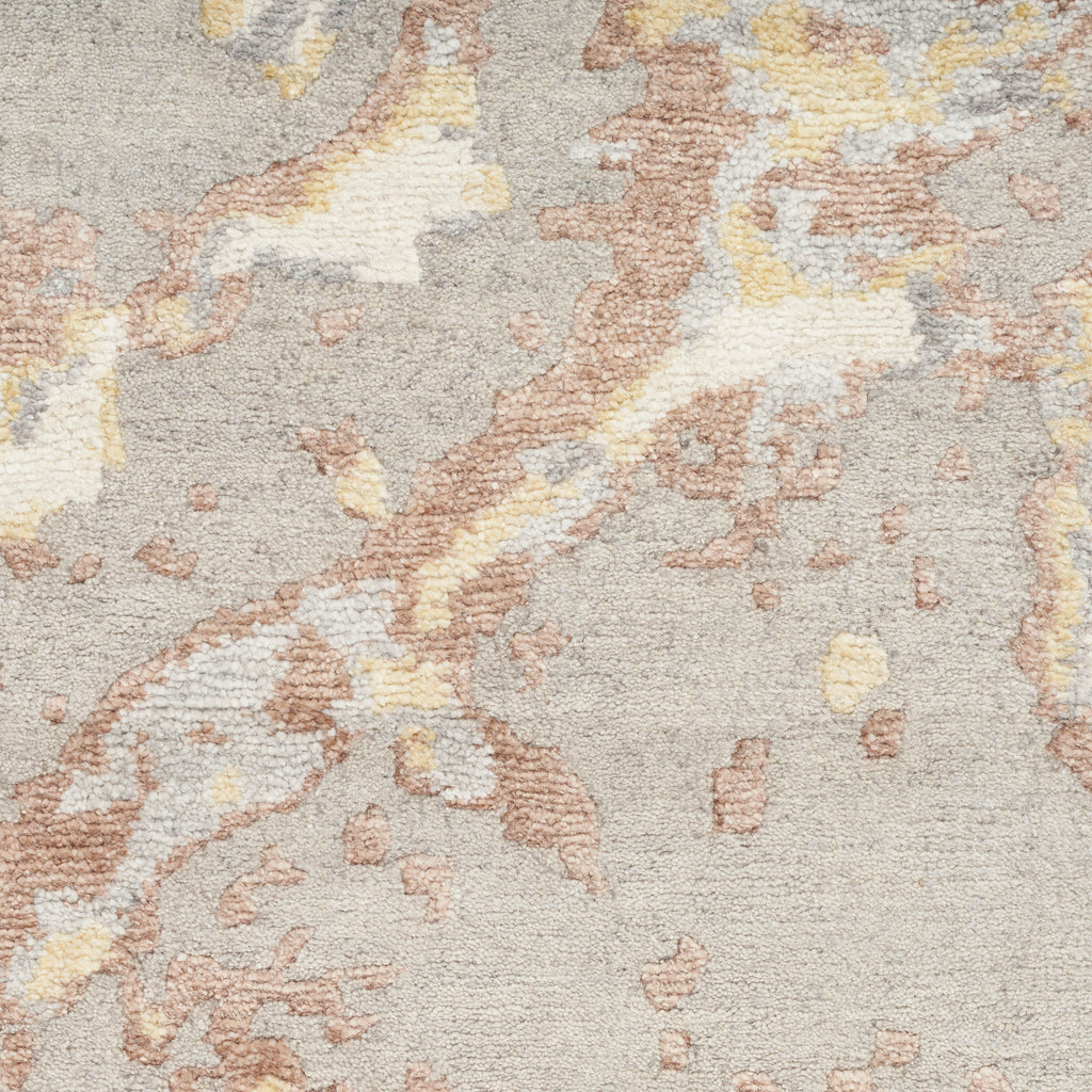nourison silk shadows sha20 silver rug