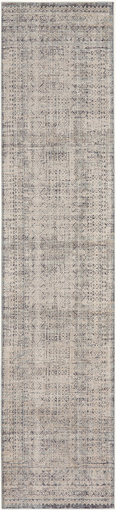 nourison lynx lnx06 ivory blue rug