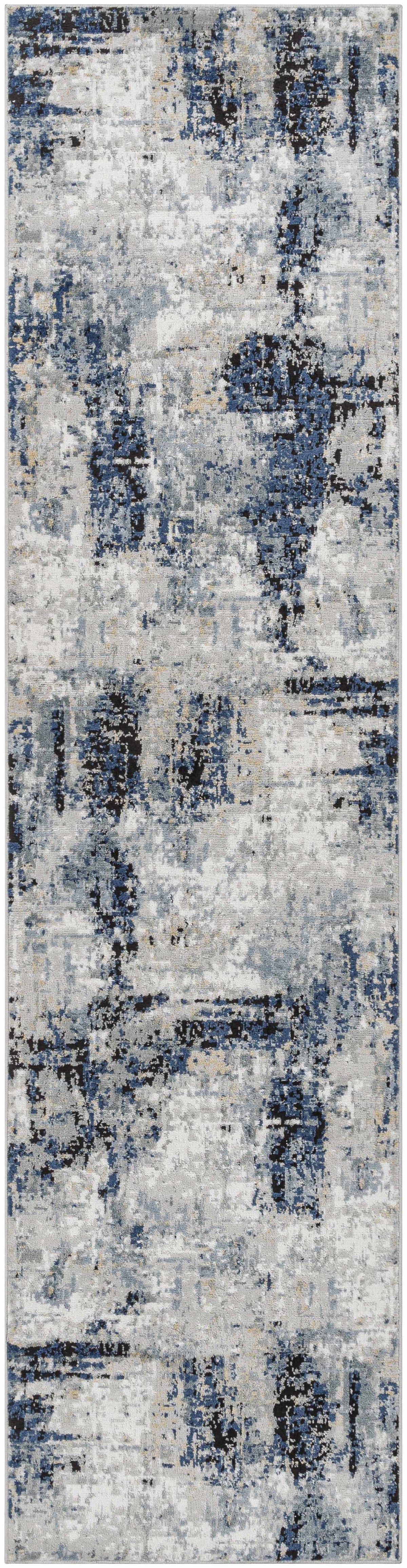 Hauteloom Campsall CMPS Light Gray Machine Made Polypropylene Rug