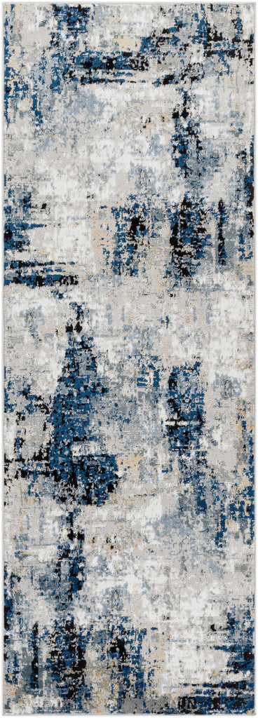 Hauteloom Campsall CMPS Light Gray Machine Made Polypropylene Rug