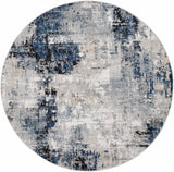 Hauteloom Campsall CMPS Light Gray Machine Made Polypropylene Rug