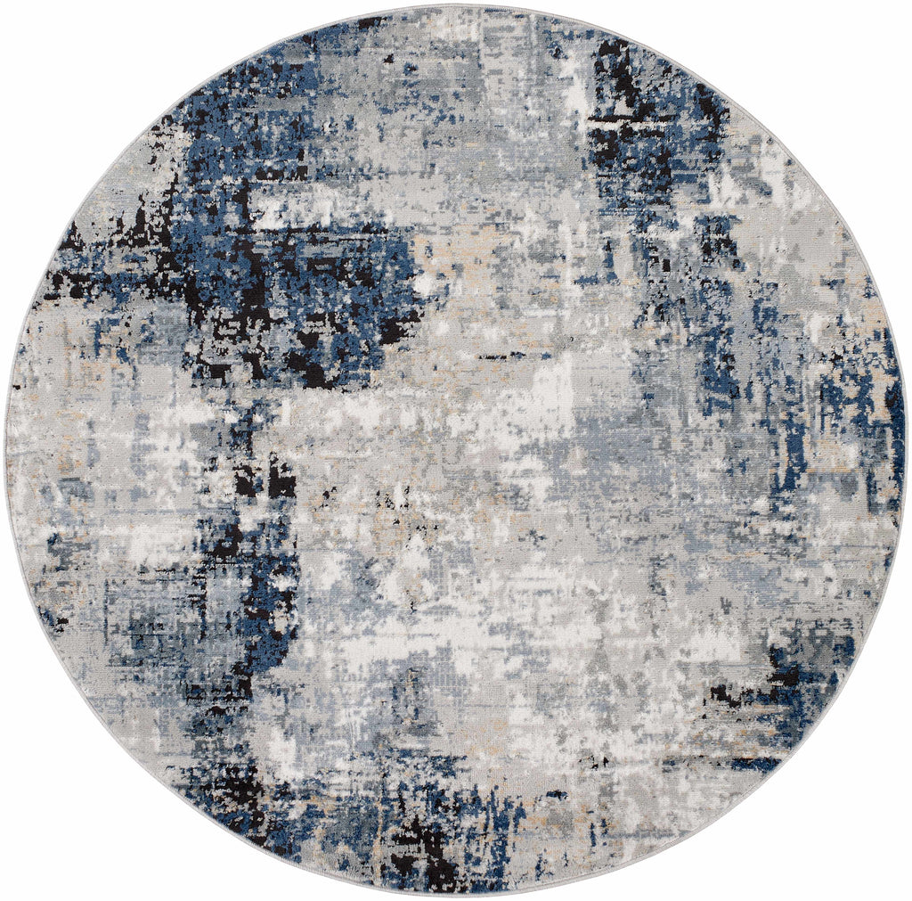 Hauteloom Campsall CMPS Light Gray Machine Made Polypropylene Rug