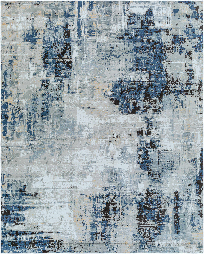 Hauteloom Campsall CMPS Light Gray Machine Made Polypropylene Rug