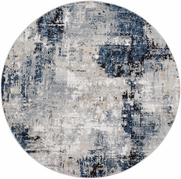 Hauteloom Campsall CMPS Light Gray Machine Made Polypropylene Rug