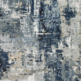 Hauteloom Campsall CMPS Light Gray Machine Made Polypropylene Rug