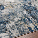 Hauteloom Campsall CMPS Light Gray Machine Made Polypropylene Rug