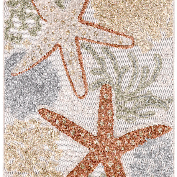 nourison aloha alh24 ivory multicolor rug