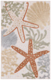 nourison aloha alh24 ivory multicolor rug