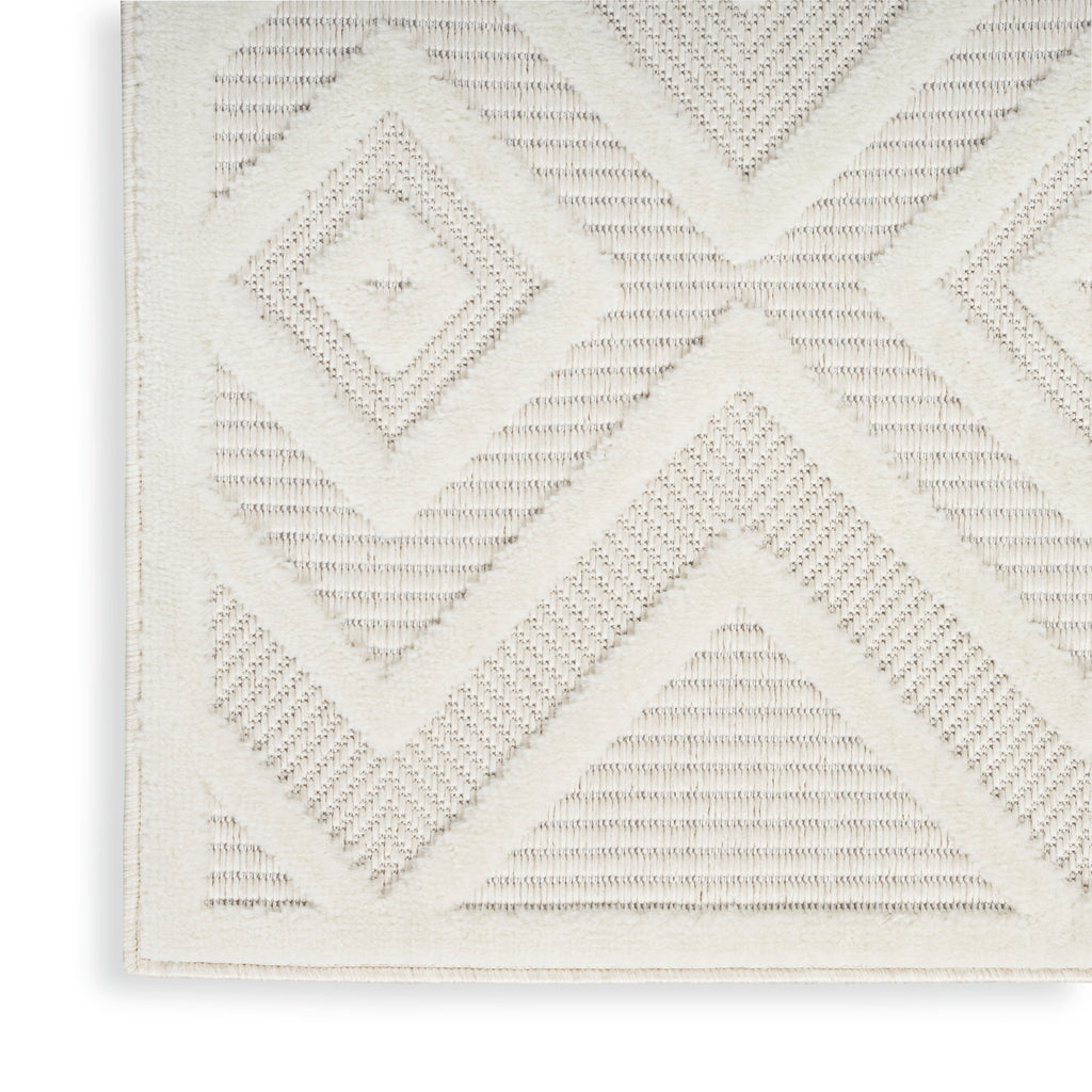 nourison versatile nrv01 ivory white rug