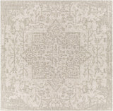 Hauteloom Canadian CNDN Gray Machine Made Polypropylene Rug