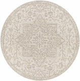 Hauteloom Canadian CNDN Gray Machine Made Polypropylene Rug