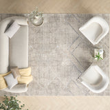 nourison iliana ili03 grey rug