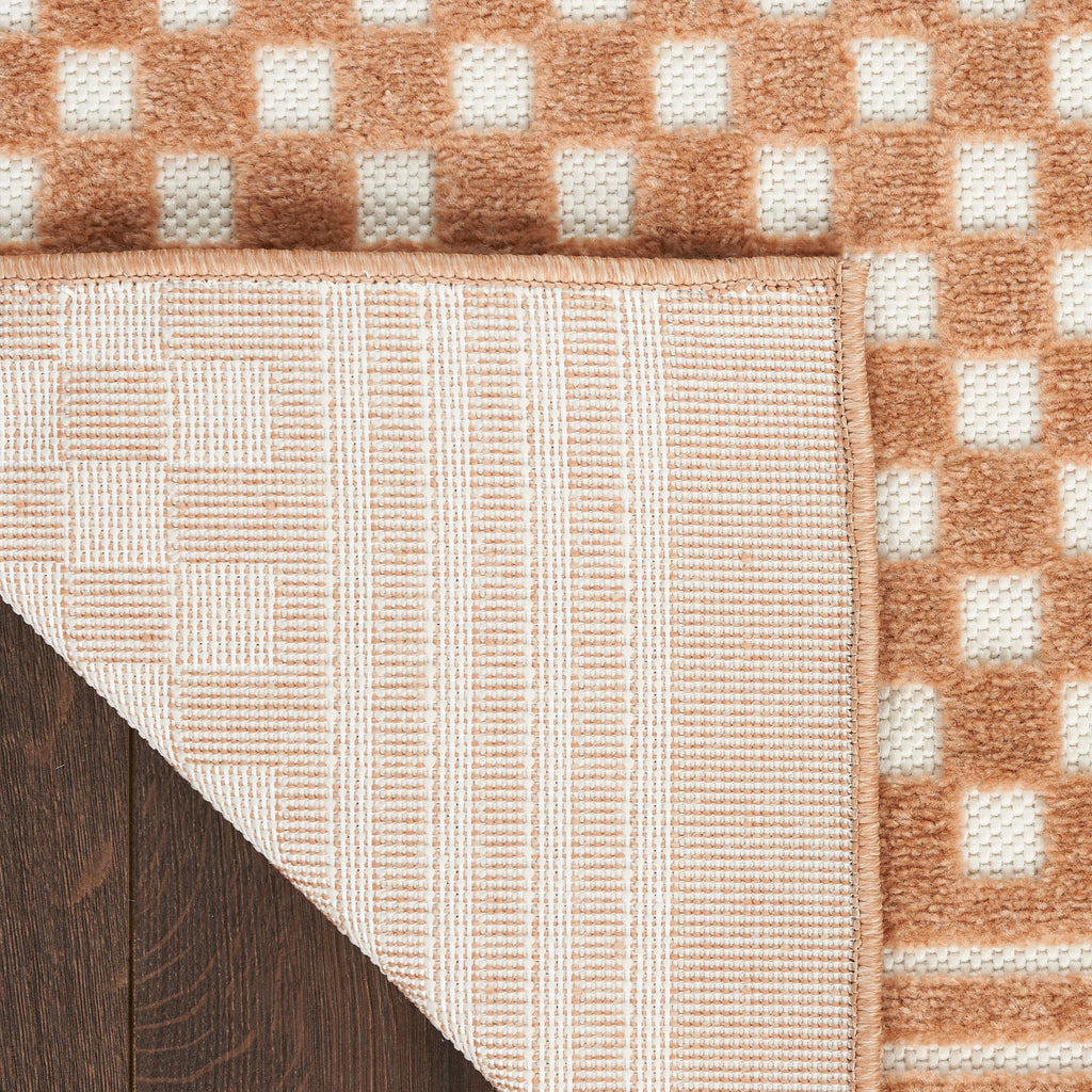 nourison care free caf02 copper rug