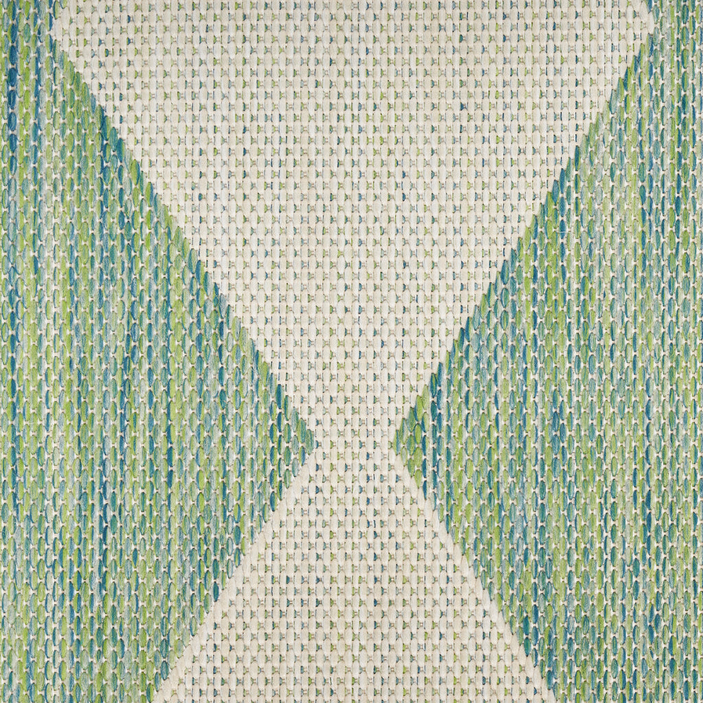 nourison positano pos04 blue green rug