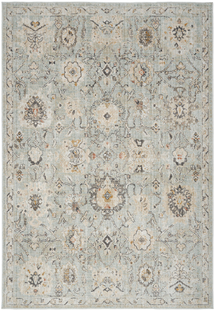 nourison oushak home ous01 mint rug