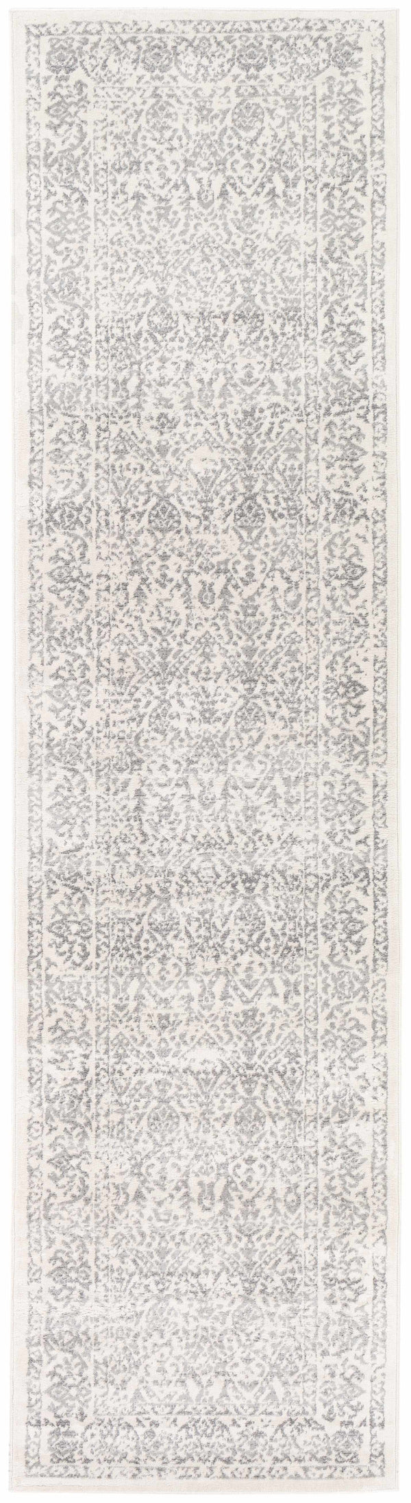 Hauteloom Comstock COMS Medium Gray Machine Made Polypropylene Rug