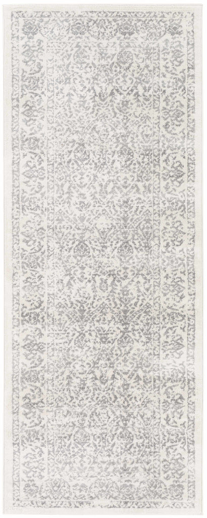 Hauteloom Comstock COMS Medium Gray Machine Made Polypropylene Rug