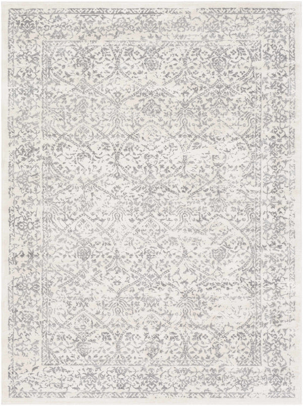Hauteloom Comstock COMS Medium Gray Machine Made Polypropylene Rug