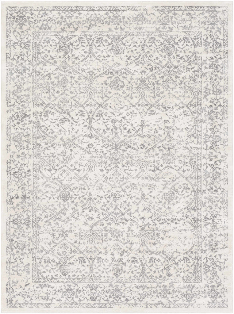 Hauteloom Comstock COMS Medium Gray Machine Made Polypropylene Rug