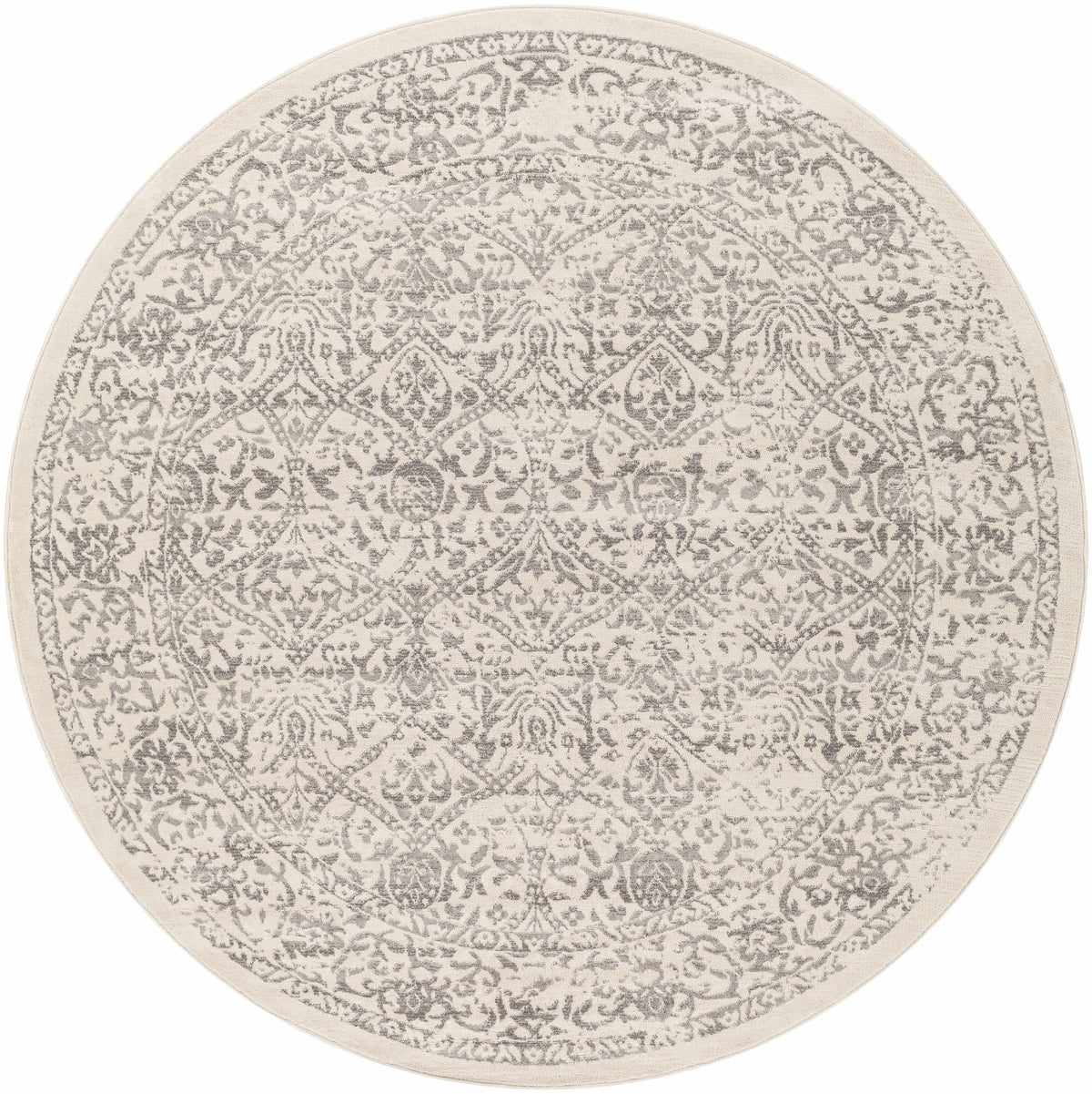 Hauteloom Comstock COMS Medium Gray Machine Made Polypropylene Rug