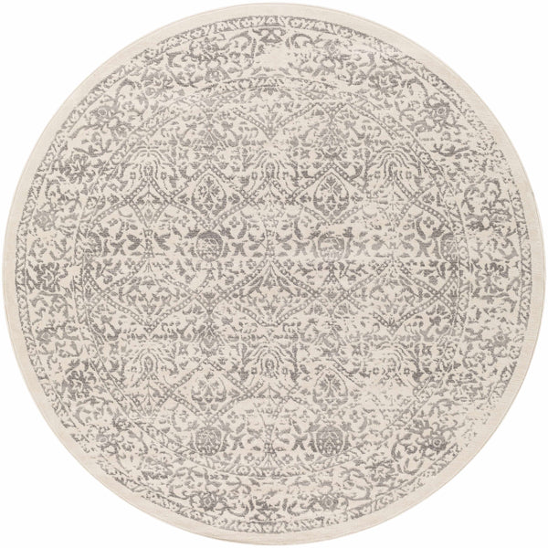 Hauteloom Comstock COMS Medium Gray Machine Made Polypropylene Rug