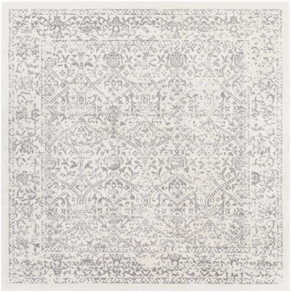 Hauteloom Comstock COMS Medium Gray Machine Made Polypropylene Rug