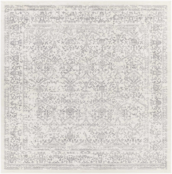 Hauteloom Comstock COMS Medium Gray Machine Made Polypropylene Rug