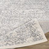 Hauteloom Comstock COMS Medium Gray Machine Made Polypropylene Rug