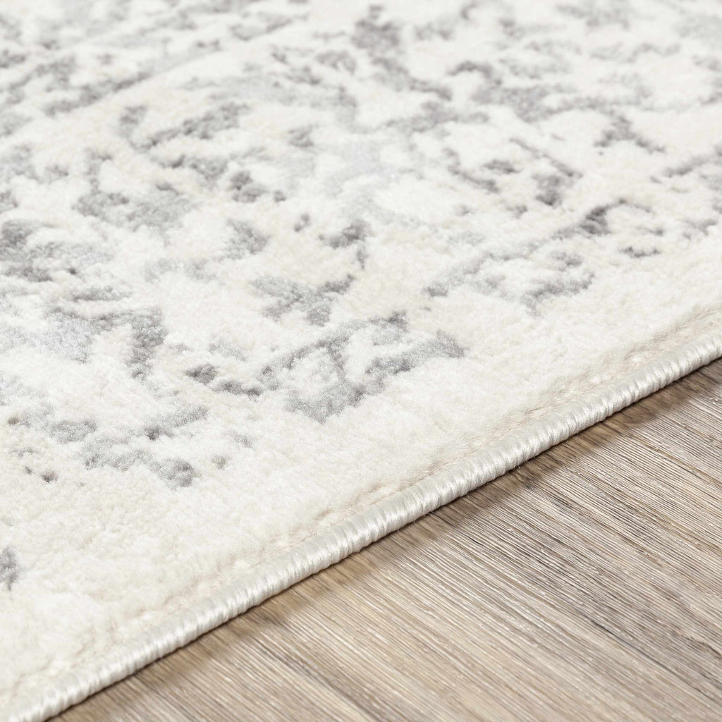 Hauteloom Comstock COMS Medium Gray Machine Made Polypropylene Rug