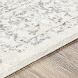Hauteloom Comstock COMS Medium Gray Machine Made Polypropylene Rug